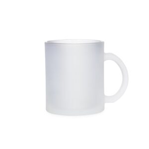 Caneca Vidro Fosco 350ml Personalizada Ref. SCX-19063F