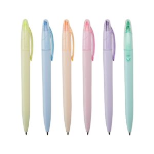 Caneta Plástica Marca Texto Personalizada Ref. SCX-06055