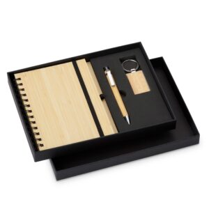 Kit Executivo Ecológico 3 peças Personalizado Ref. SCX-07048