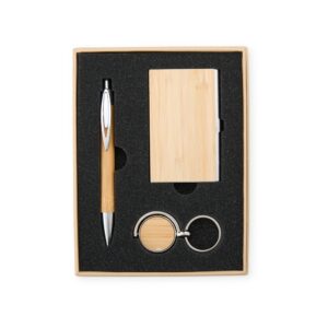 Kit Executivo Ecológico 3 Peças Personalizado Ref. SCX-18836