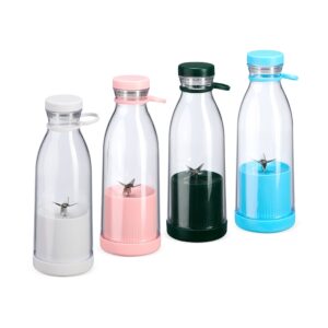 Garrafa Plástica com Misturador 380ml Personalizada - Ref. SCX-14995A