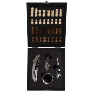 Kit Vinho Xadrez 4 peças Personalizado - Ref. SCX-12046
