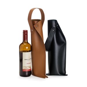 Porta Vinho PU Personalizado Ref. SCX08148