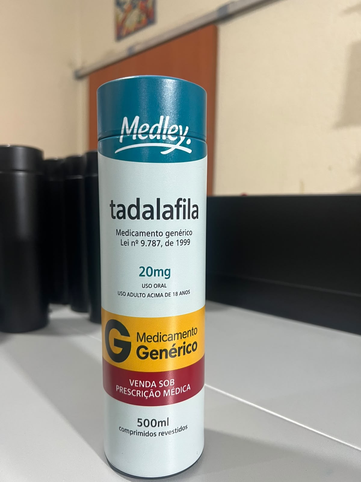 Garrafa Térmica Personalizada Tadalafila 500ml