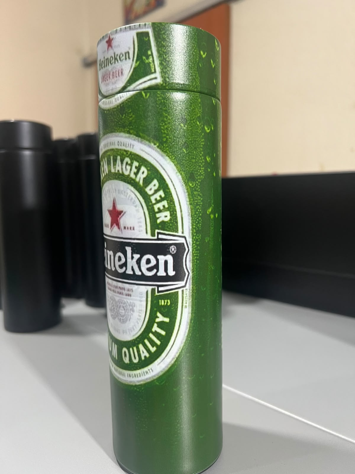 Garrafa Térmica Personalizada Heineken 500ml - Imagem 3