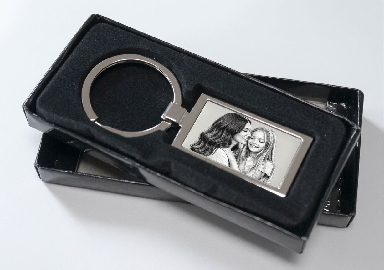 Chaveiro Metal Personalizado com Foto e Nome Ref. SCPX-01955 - Imagem 3