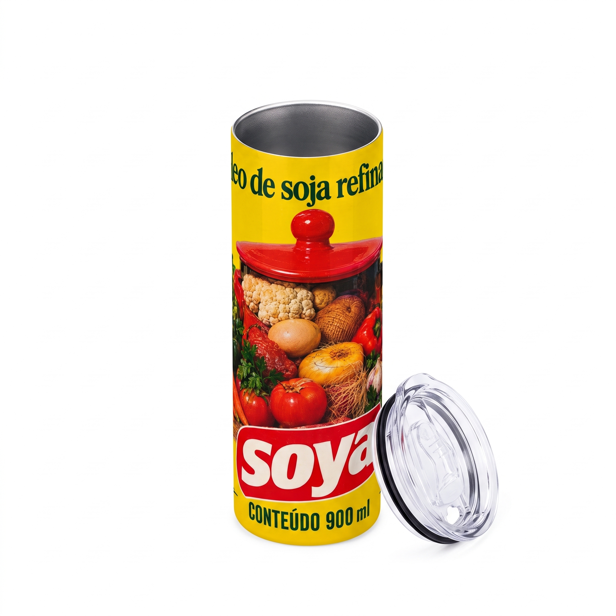 Copo Térmico Retrô 600ml "SOYA"