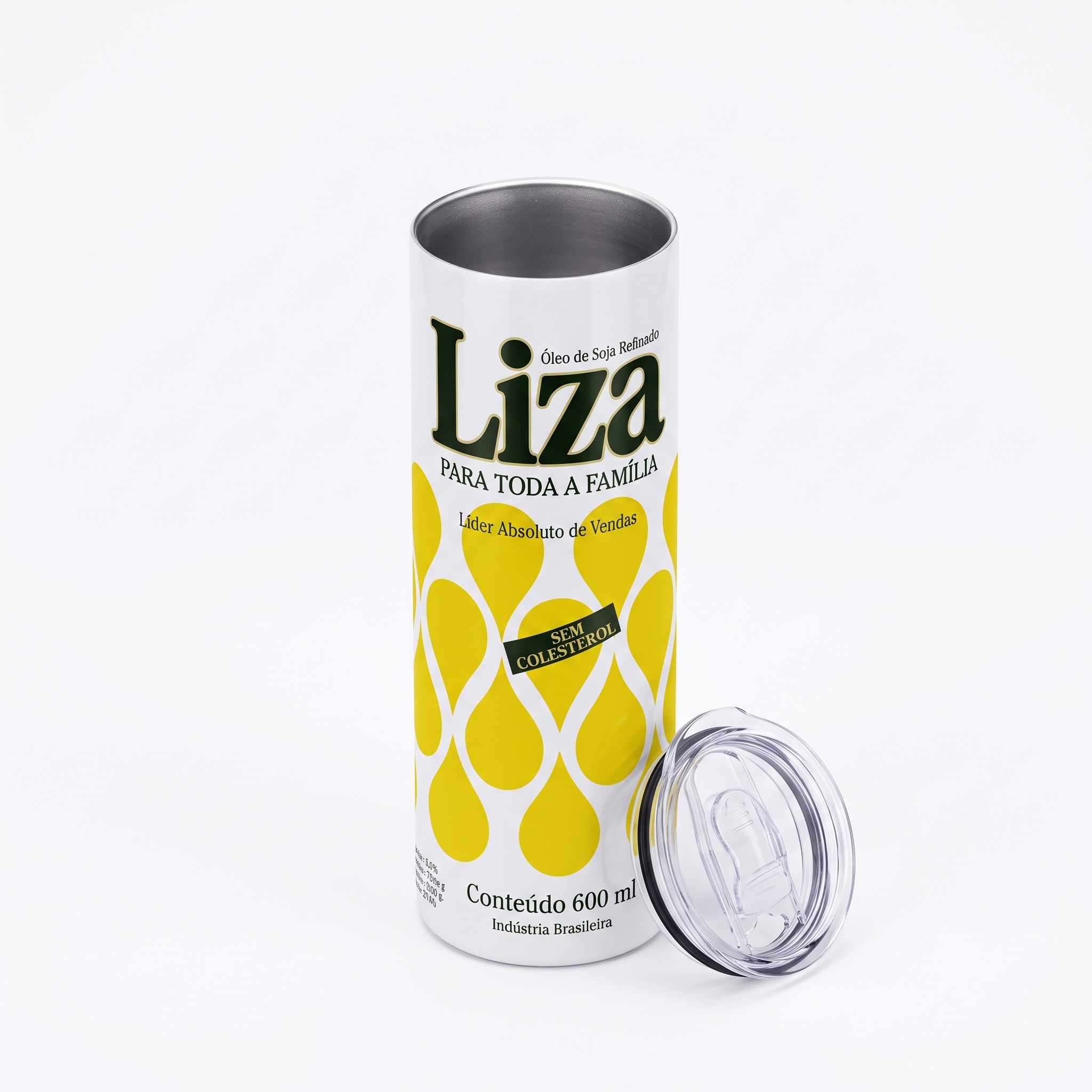 Copo Térmico Retrô 600ml "LIZA"
