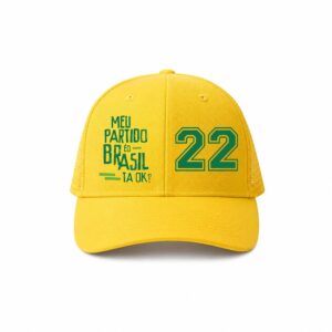 Boné Meu Partido é o Brasil!